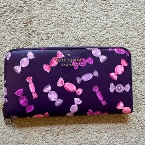 Kate Spade Large Wallet in Staci Candy Print